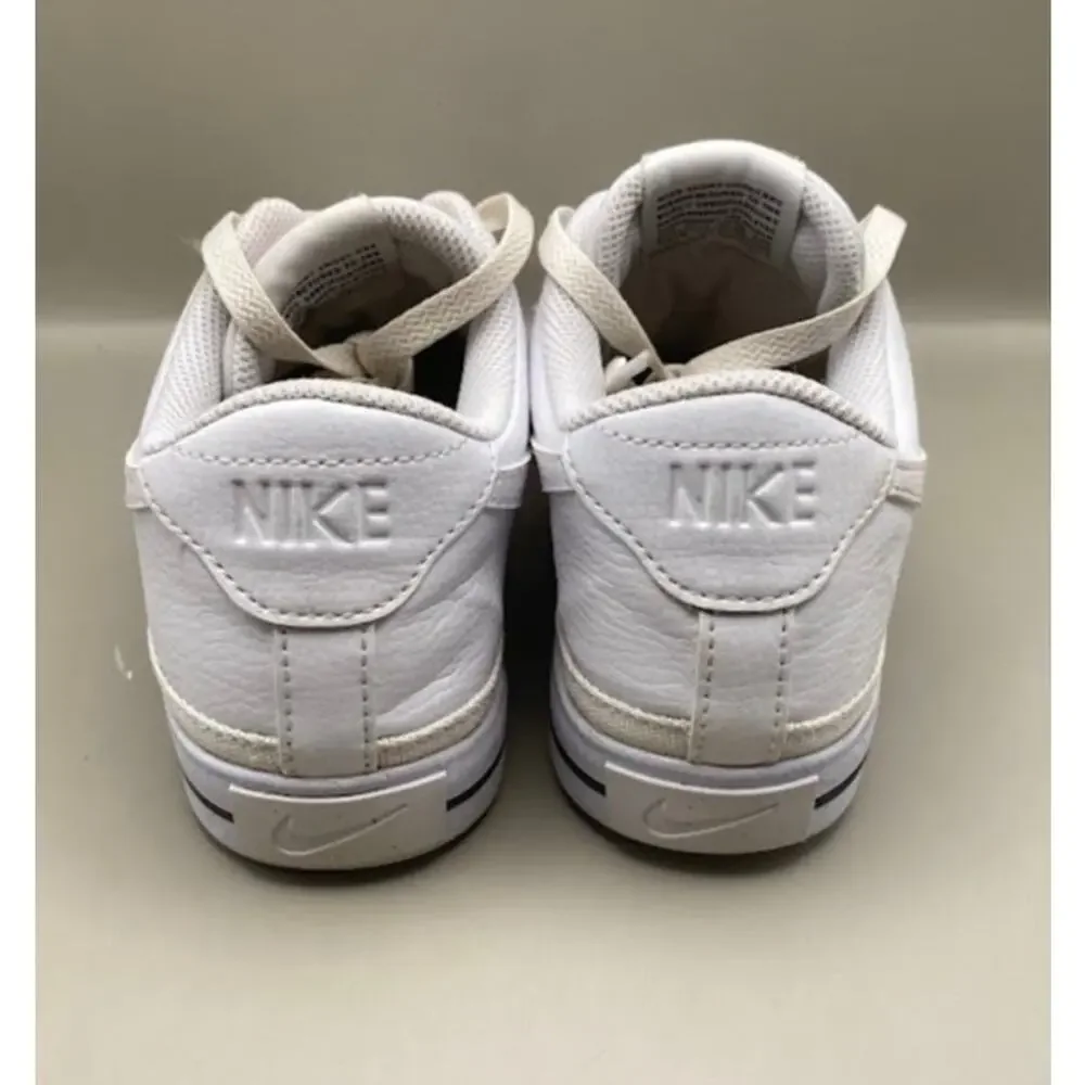 Nike Court Legacy Next Nature Men's White/Black Sneaker DH3162-101 – Size 7.5